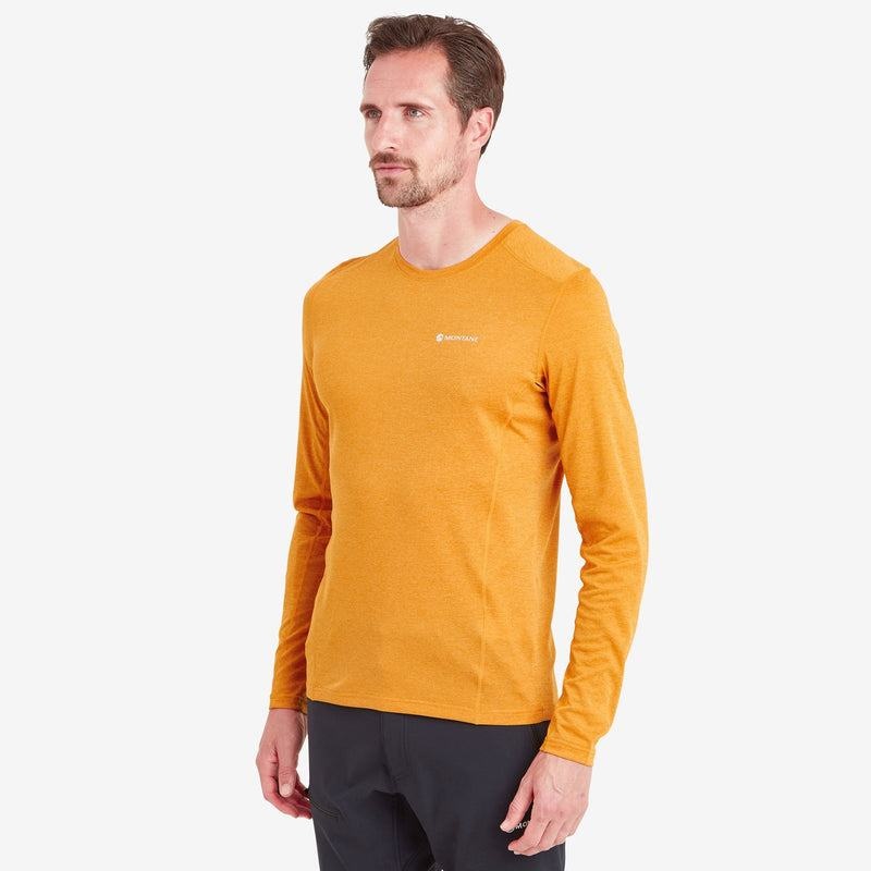 Montane Dart Long Sleeve Magliette Uomo Arancioni | EXU6884IS