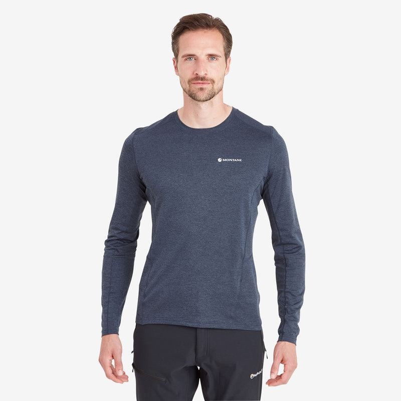 Montane Dart Long Sleeve Magliette Uomo Blu Scuro | ZBP9437NX