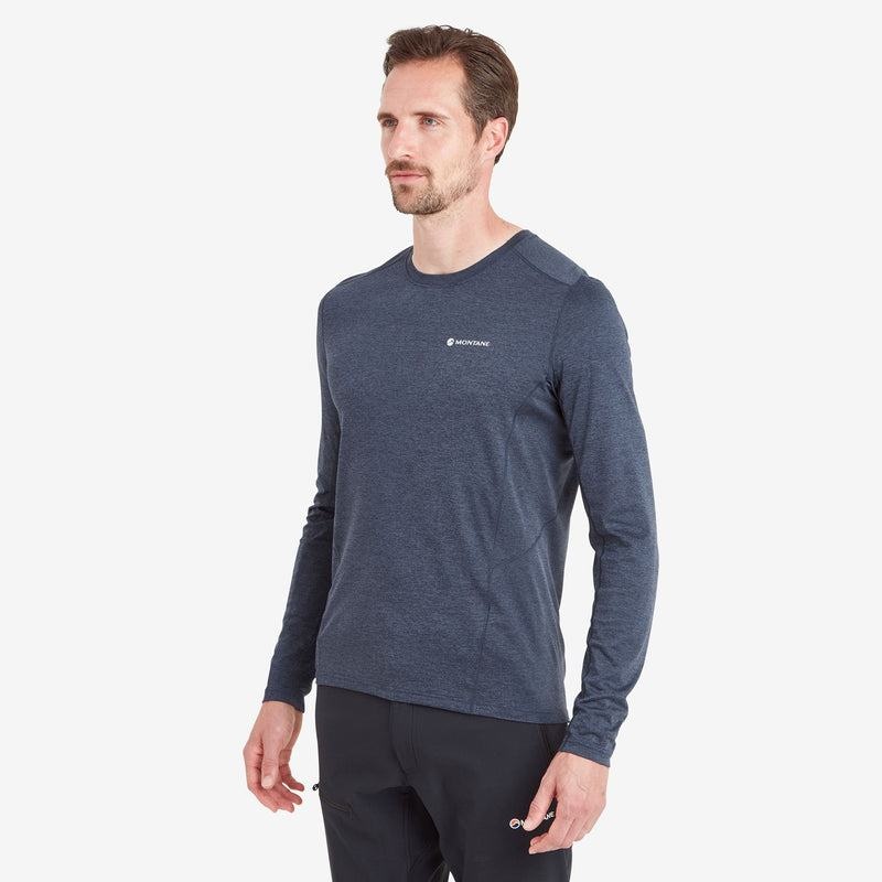 Montane Dart Long Sleeve Magliette Uomo Blu Scuro | ZBP9437NX