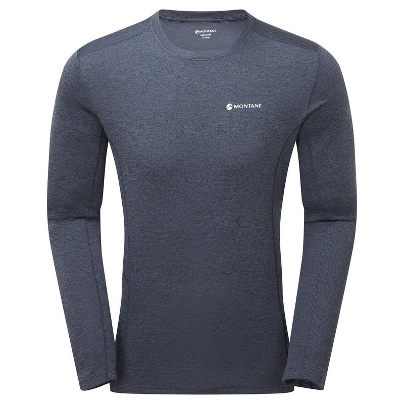 Montane Dart Long Sleeve Magliette Uomo Blu Scuro | ZBP9437NX