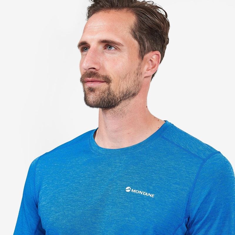 Montane Dart Long Sleeve Magliette Uomo Blu | HMP9129EN