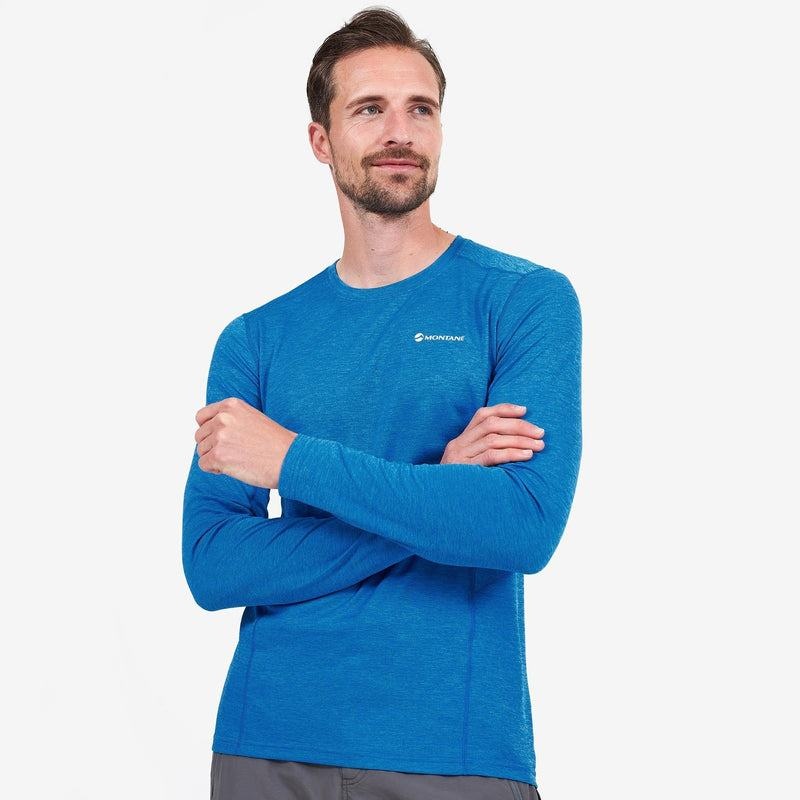 Montane Dart Long Sleeve Magliette Uomo Blu | HMP9129EN