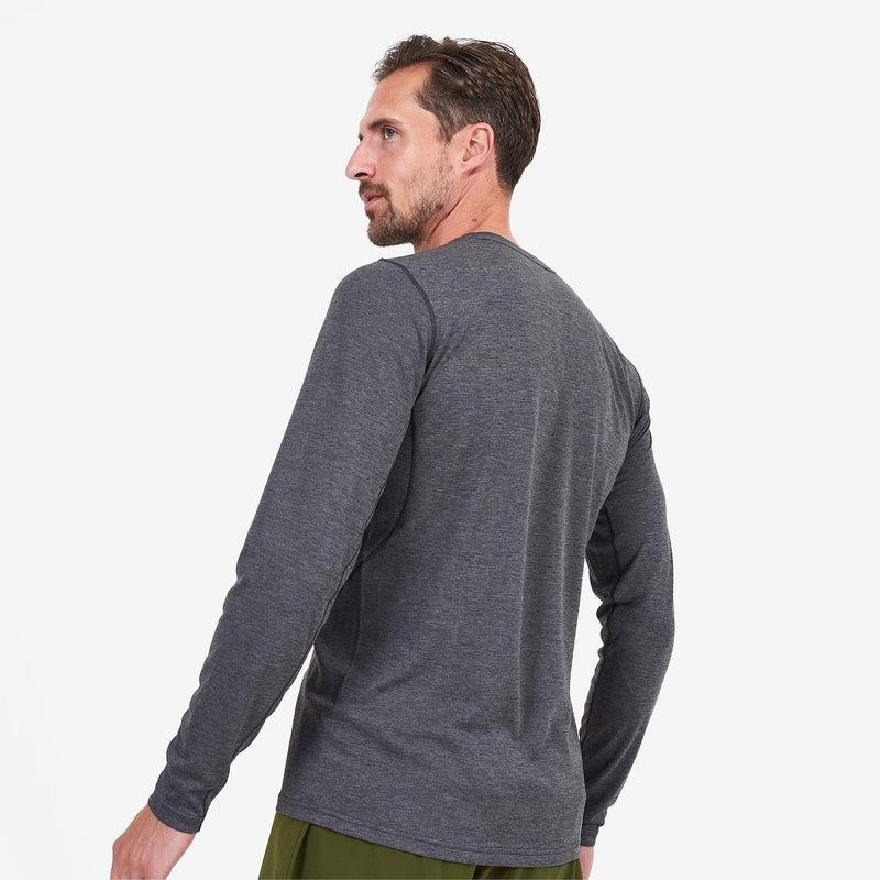 Montane Dart Long Sleeve Magliette Uomo Grigie Scuro | SUY4392FE