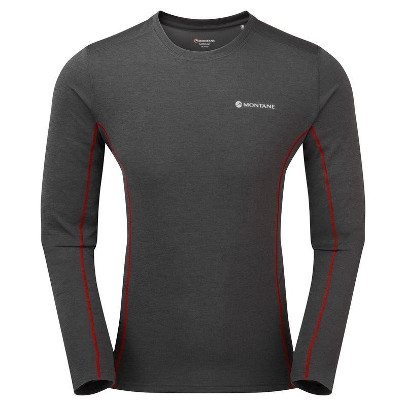 Montane Dart Long Sleeve Magliette Uomo Grigie Scuro | SUY4392FE