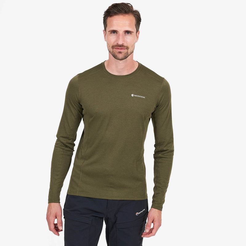 Montane Dart Long Sleeve Magliette Uomo Verdi Scuro | OIU1534AE