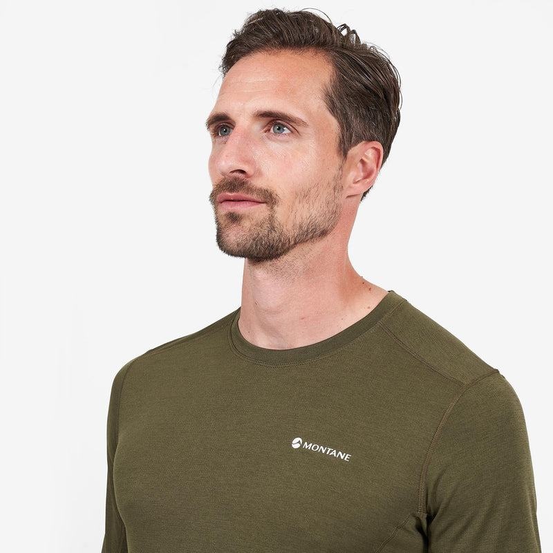 Montane Dart Long Sleeve Magliette Uomo Verdi Scuro | OIU1534AE