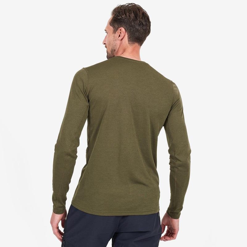 Montane Dart Long Sleeve Magliette Uomo Verdi Scuro | OIU1534AE