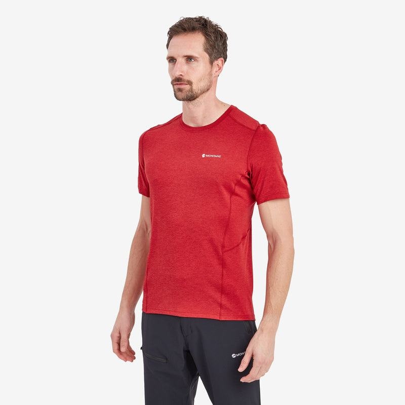 Montane Dart Magliette Uomo Rosse Scuro | ENQ8216QS