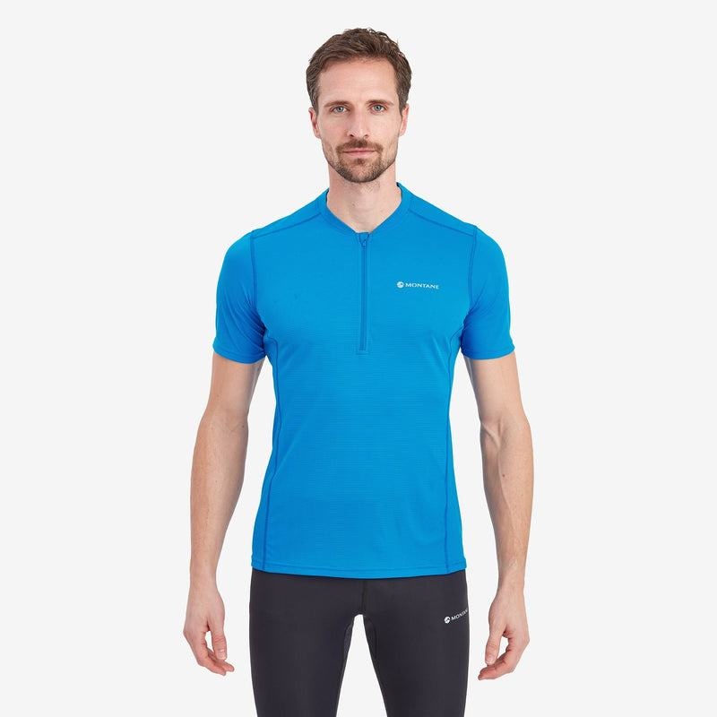 Montane Dart Nano Zip Magliette Uomo Blu | GUZ272AR