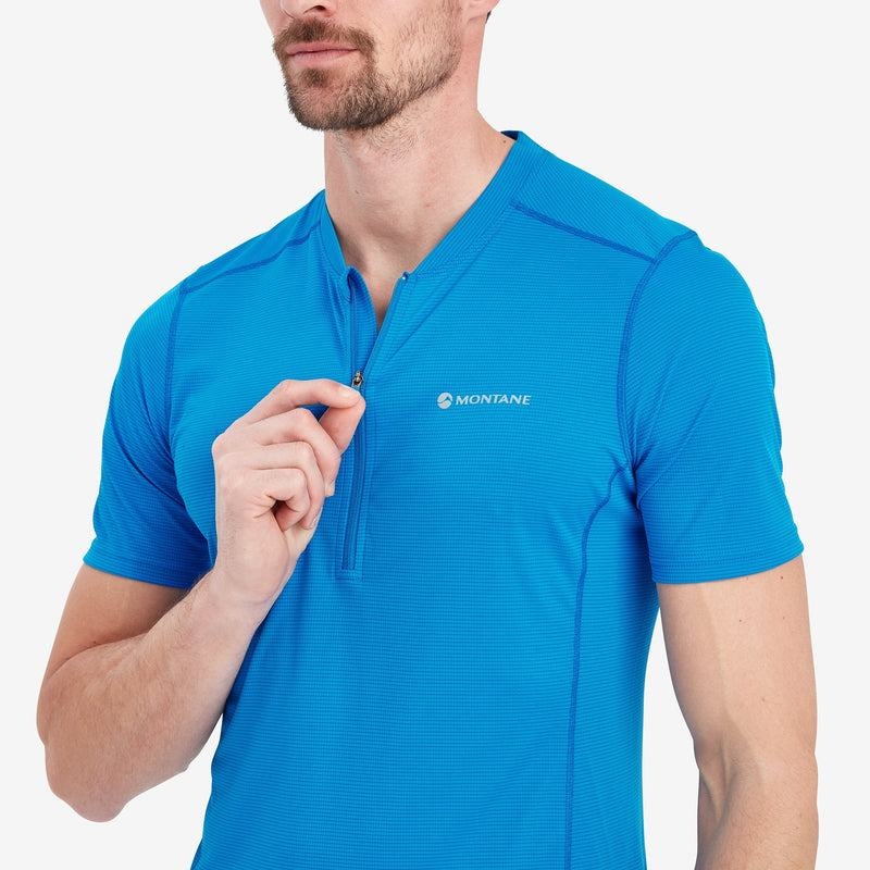 Montane Dart Nano Zip Magliette Uomo Blu | GUZ272AR