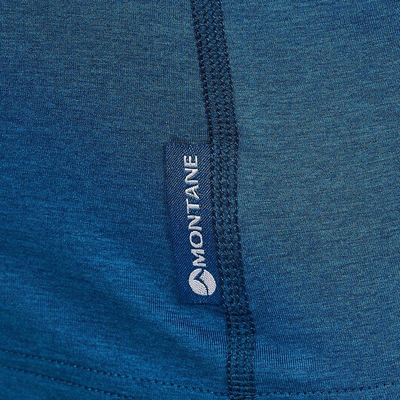 Montane Dart Thermo Zip Neck Magliette Donna Blu Marino Blu | ASV4870PU