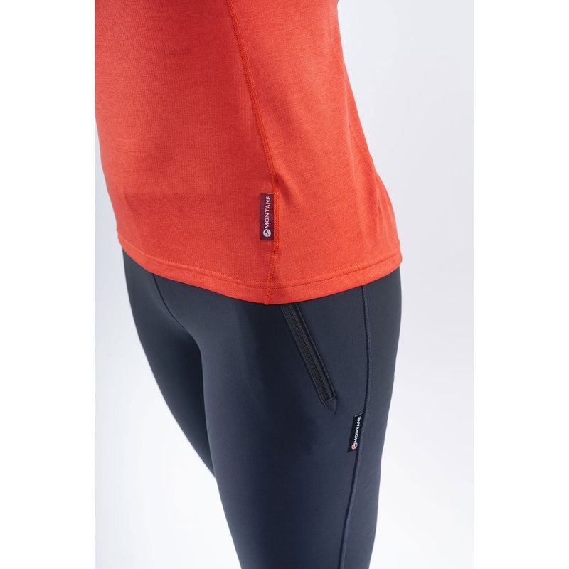 Montane Dart Zip Magliette Donna Arancioni Rosse | EUR4484US