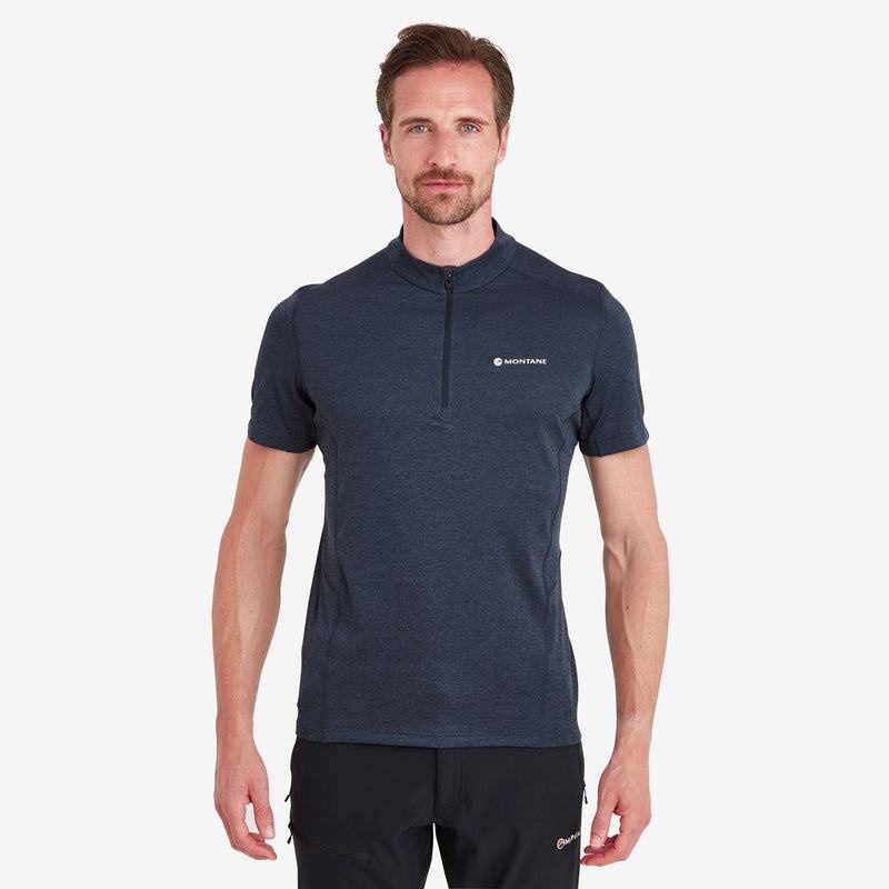 Montane Dart Zip Magliette Uomo Blu Scuro | BKQ3258FP