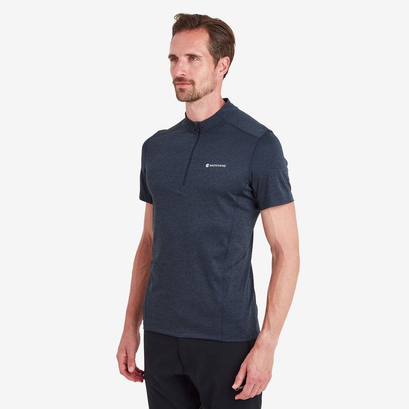 Montane Dart Zip Magliette Uomo Blu Scuro | BKQ3258FP