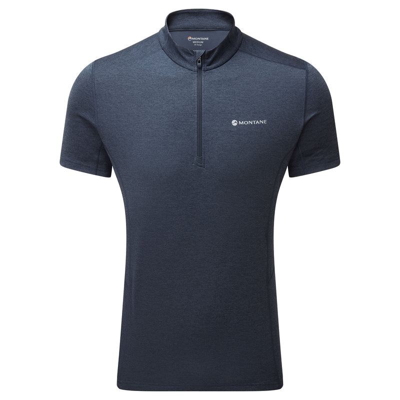 Montane Dart Zip Magliette Uomo Blu Scuro | BKQ3258FP