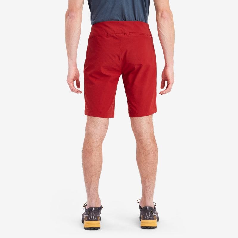 Montane Dynamic Lite Pantaloncini Uomo Rosse Scuro | AIX4287UP