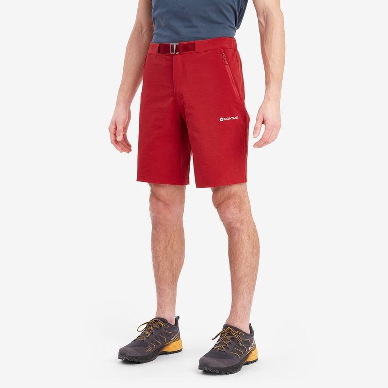 Montane Dynamic Lite Pantaloncini Uomo Rosse Scuro | AIX4287UP