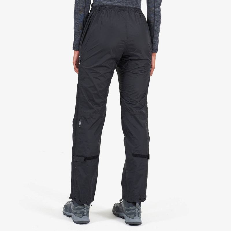 Montane Dynamo Impermeabili Pull-Over Pantaloni Donna Nere | MFD3057SA