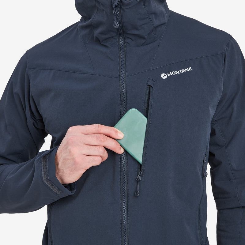 Montane Dyno LT Giacca Softshell Uomo Blu Scuro | JQK4369QU