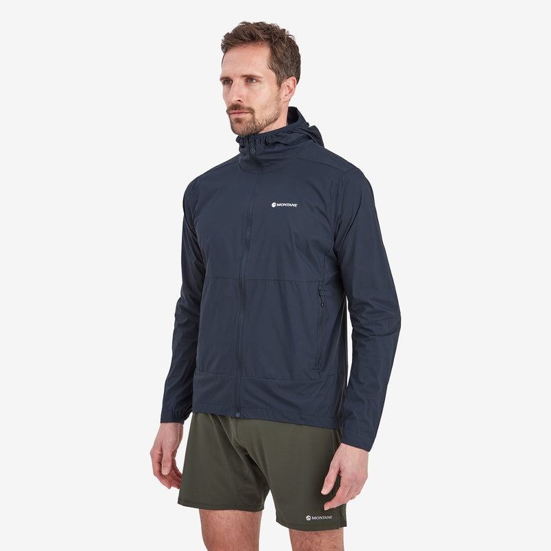 Montane Featherlite Con Cappuccio Windproof Giacche Uomo Blu Scuro | RPM9582EM