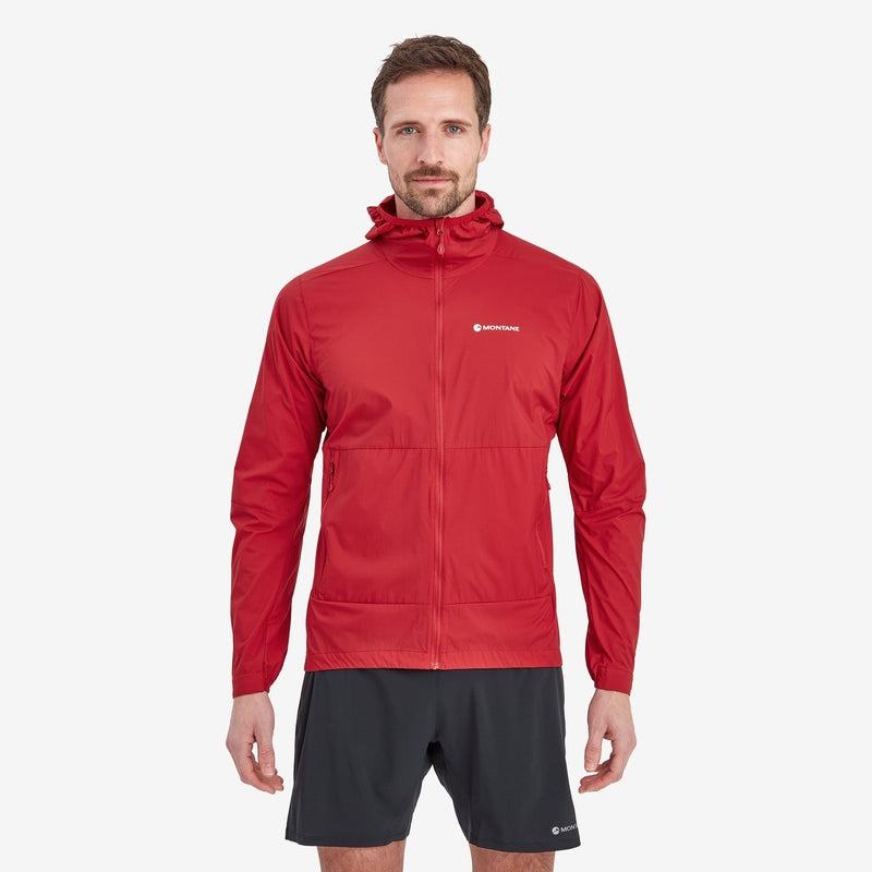 Montane Featherlite Con Cappuccio Windproof Giacche Uomo Rosse Scuro | MEQ6824RO