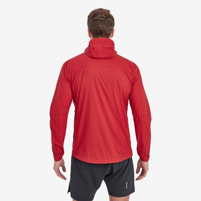 Montane Featherlite Con Cappuccio Windproof Giacche Uomo Rosse Scuro | MEQ6824RO