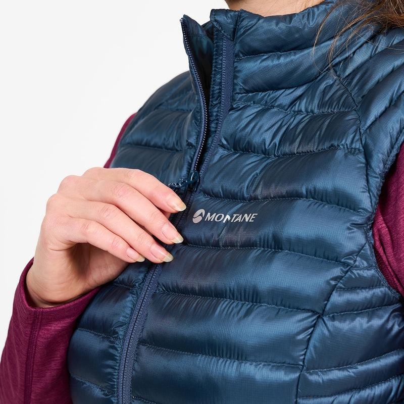 Montane Featherlite Down Gilet Donna Blu | KZD8949CA