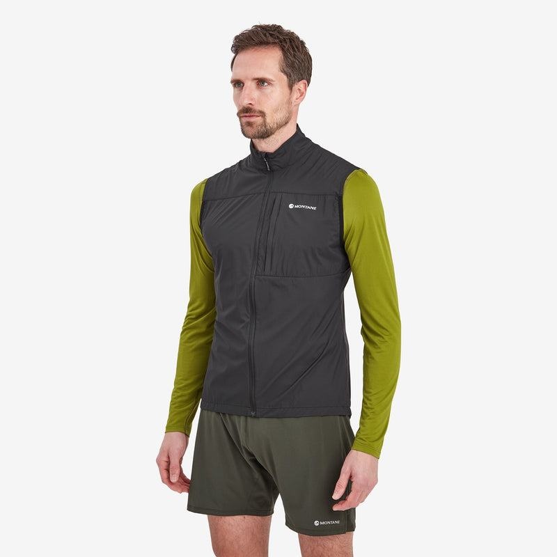 Montane Featherlite Windproof Gilet Uomo Nere | SQO360UA