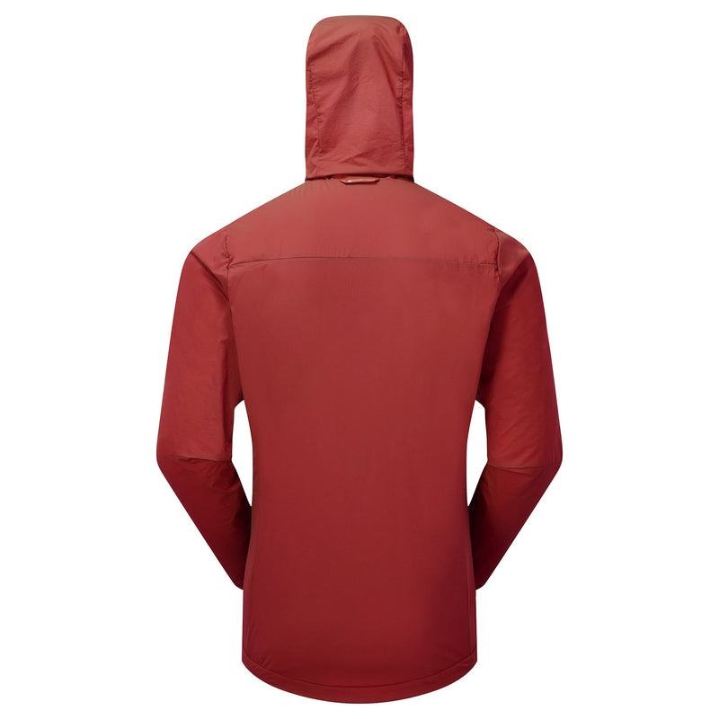 Montane Fireball Nano Con Cappuccio Giacche Uomo Rosse Scuro | NSE4831GK