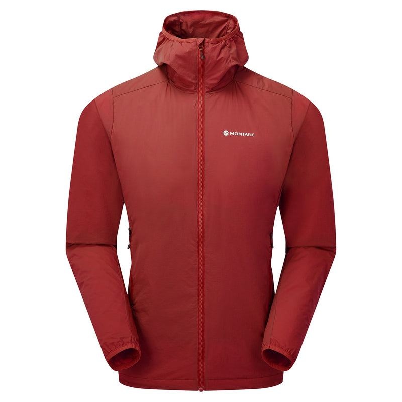 Montane Fireball Nano Con Cappuccio Giacche Uomo Rosse Scuro | NSE4831GK