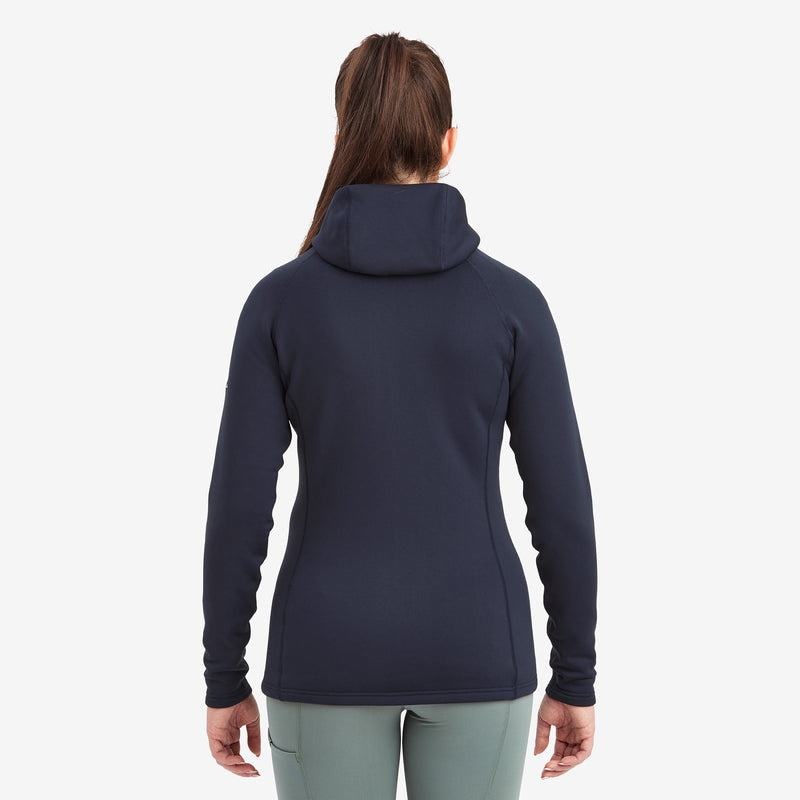 Montane Fury Con Cappuccio Giacche In Pile Donna Blu Scuro | YCM5097IO