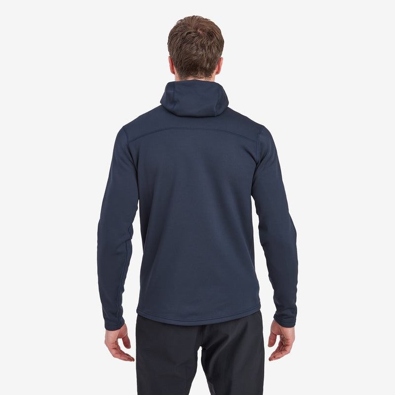 Montane Fury Con Cappuccio Giacche In Pile Uomo Blu Scuro | GAY2421TI