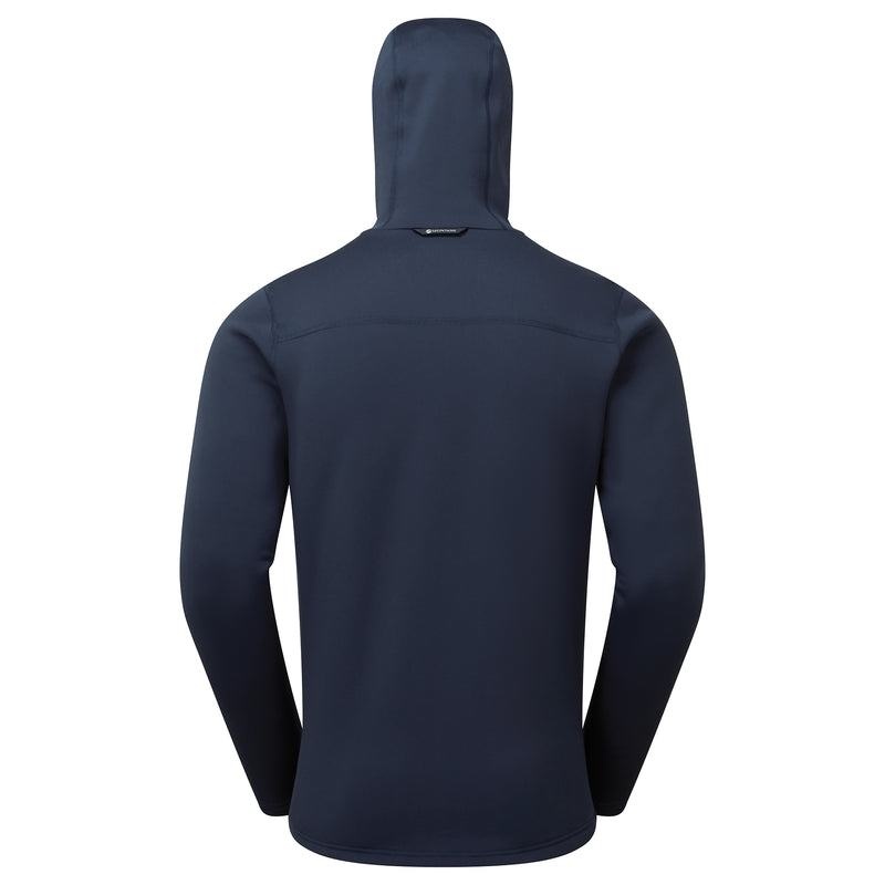 Montane Fury Con Cappuccio Giacche In Pile Uomo Blu Scuro | GAY2421TI