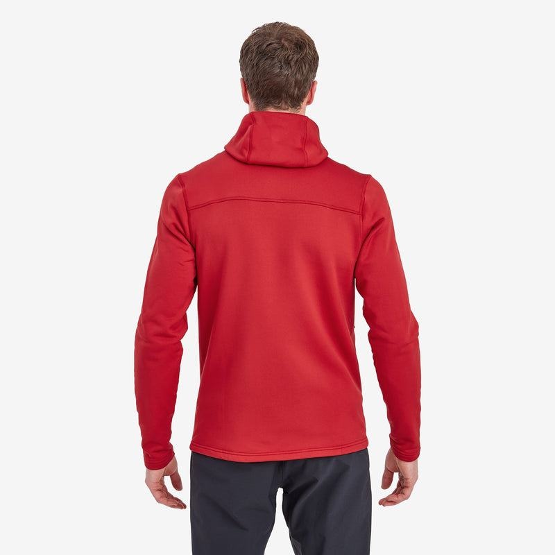 Montane Fury XT Con Cappuccio Giacche In Pile Uomo Rosse Scuro | WPQ3973LV