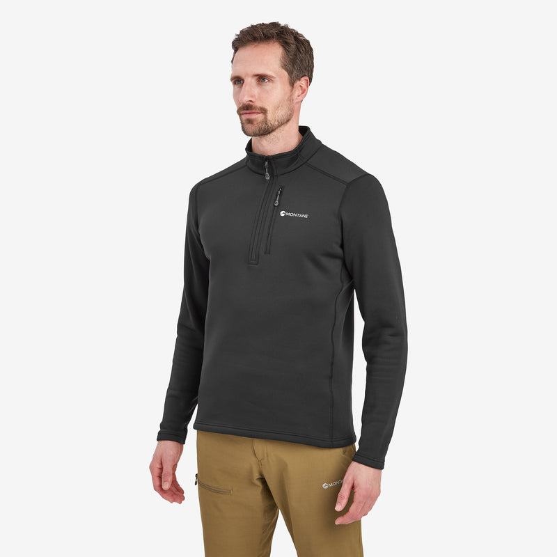 Montane Fury Zip Pull-On Pile Uomo Nere | UWU668DY