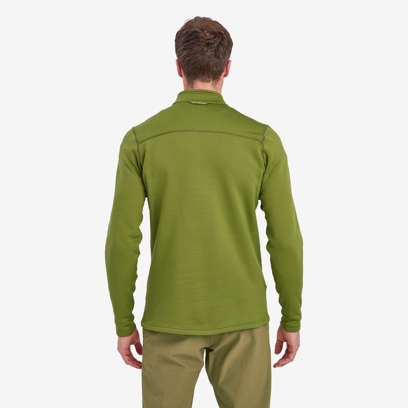 Montane Fury Zip Pull-On Pile Uomo Verdi | CYF453BX