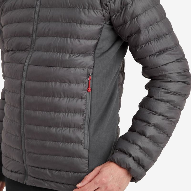 Montane Icarus Lite Con Cappuccio Giacche Uomo Grigie Scuro | MUW5283BL