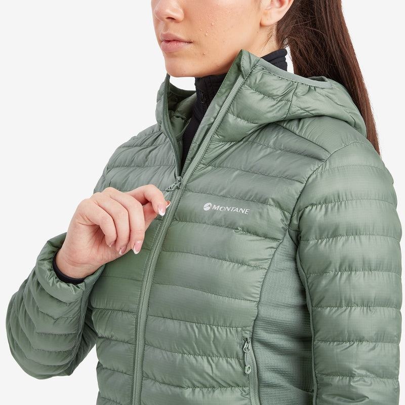 Montane Icarus Lite Con Cappuccio Giacche Donna Grigie Verdi | PEC6968DJ