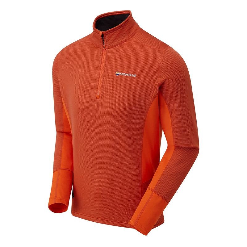 Montane Iridium Ibrido Pull-On Giacche In Pile Uomo Arancioni | LAV5749OQ