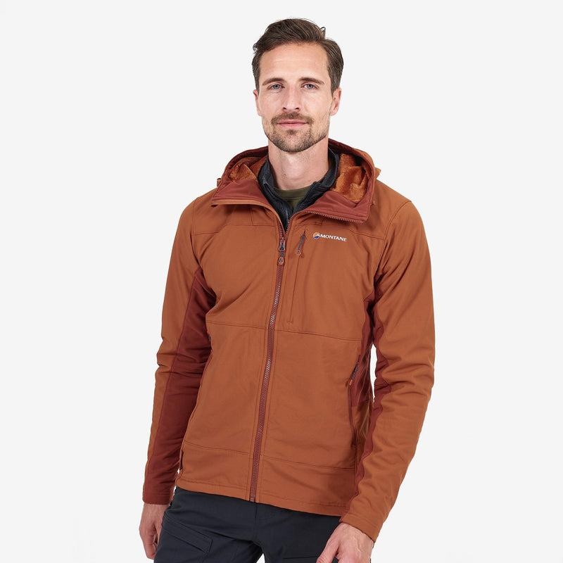 Montane Krypton Giacca Softshell Uomo Arancioni Scuro | LKR4657UC