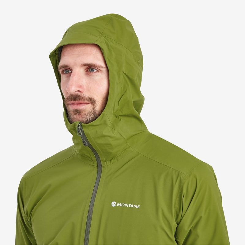 Montane Minimus Lite Giacca Impermeabile Uomo Verdi | NEL6990ST