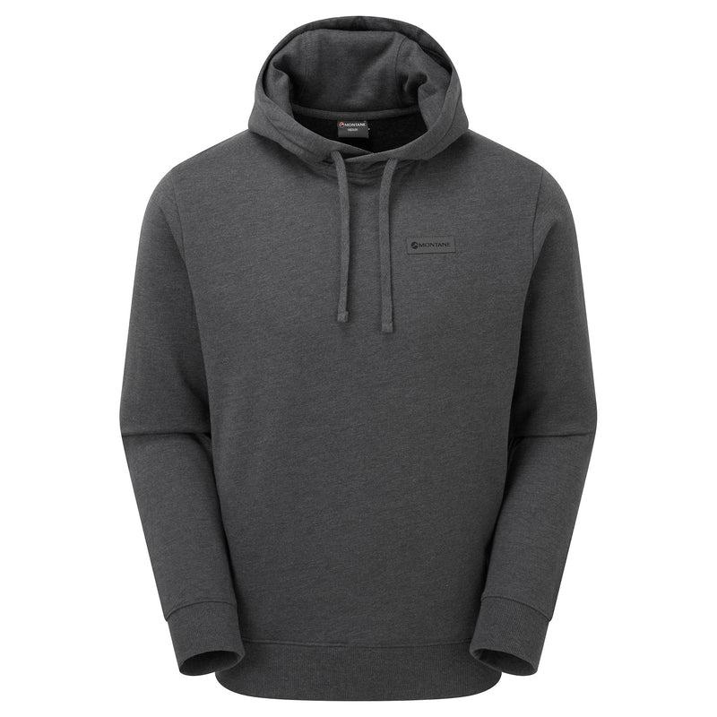 Montane Mono Logo Felpa Con Cappuccio Uomo Grigie Scuro | LQG2291GZ