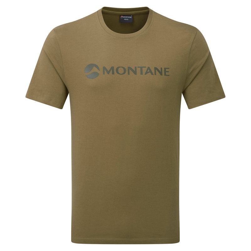 Montane Mono Logo Magliette Uomo Verdi | JRT924KF