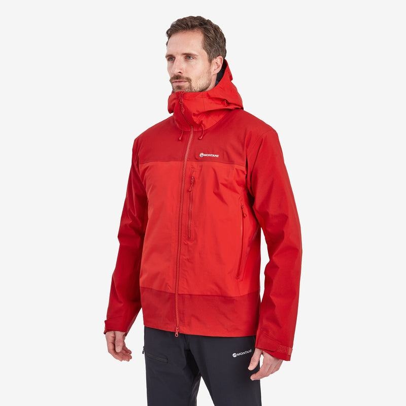 Montane Phase XPD Giacca Impermeabile Uomo Rosse | OMT1346OM