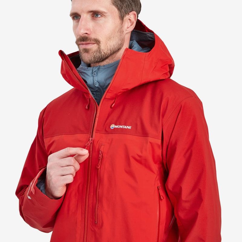 Montane Phase XPD Giacca Impermeabile Uomo Rosse | OMT1346OM