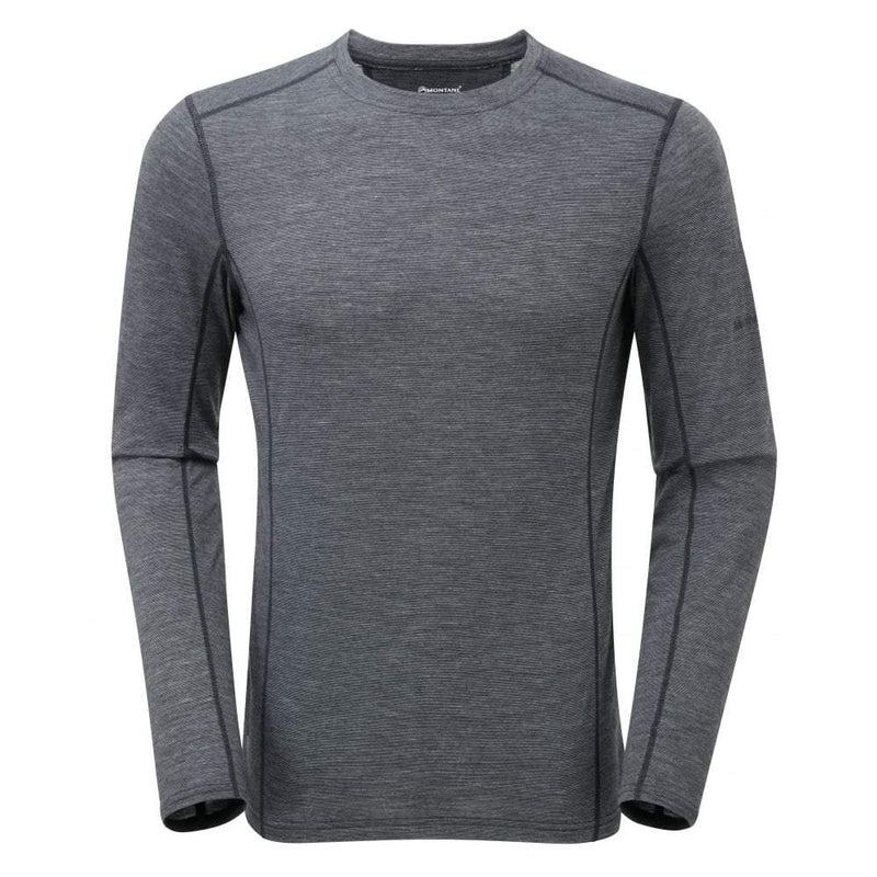 Montane Primino 140 Long Sleeve Magliette Uomo Nere | UHB8177RR