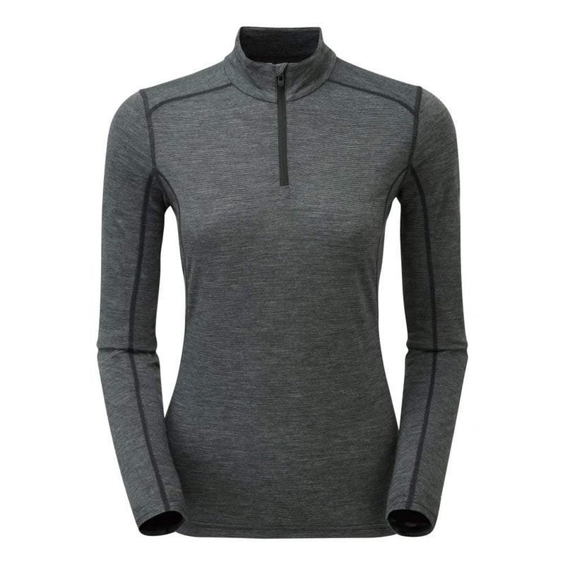 Montane Primino 140 Zip Neck Maglia Termica Donna Nere | AUV10086GZ