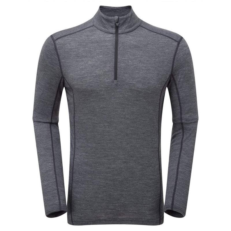 Montane Primino 140 Zip Neck Maglia Termica Uomo Nere | QWD2966LO