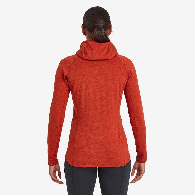 Montane Protium Con Cappuccio Giacche In Pile Donna Arancioni Rosse | SNA7560QQ