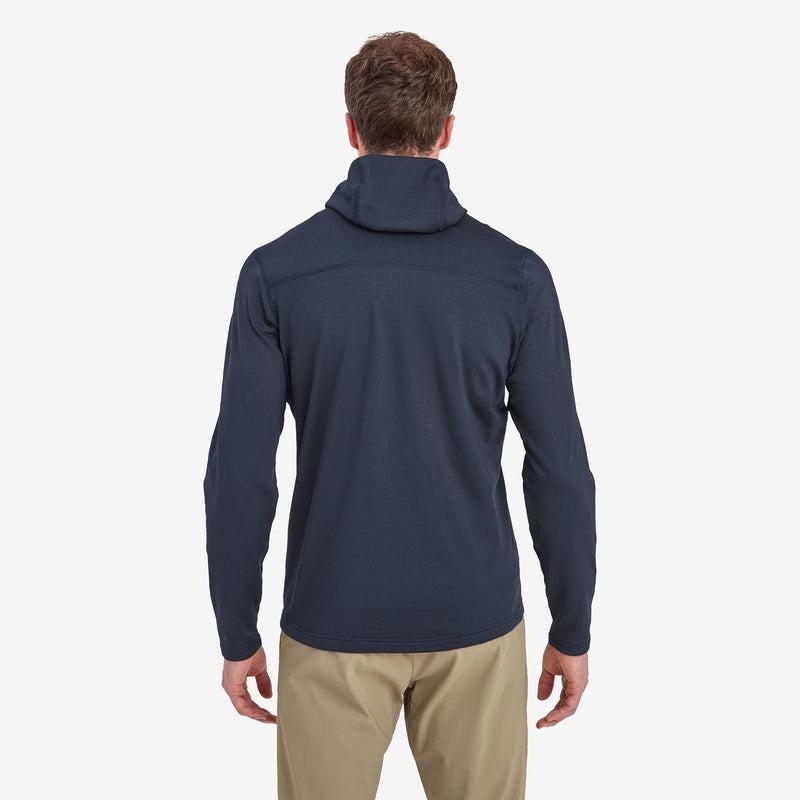 Montane Protium Con Cappuccio Giacche In Pile Uomo Blu Scuro | XXP2380SK